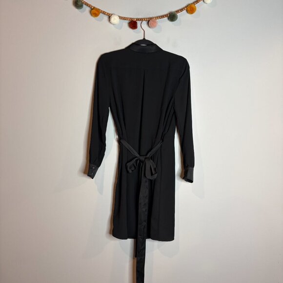 NWT Untuckit Agnes Satin Crepe wrap dress - Picture 8 of 8